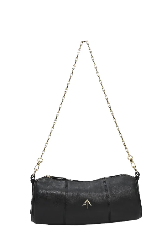 Women's Shoulder Bag with Fringe Details in Brown for a Bohemian Style[WB5678] Manu Atelier | Shoulder Bag