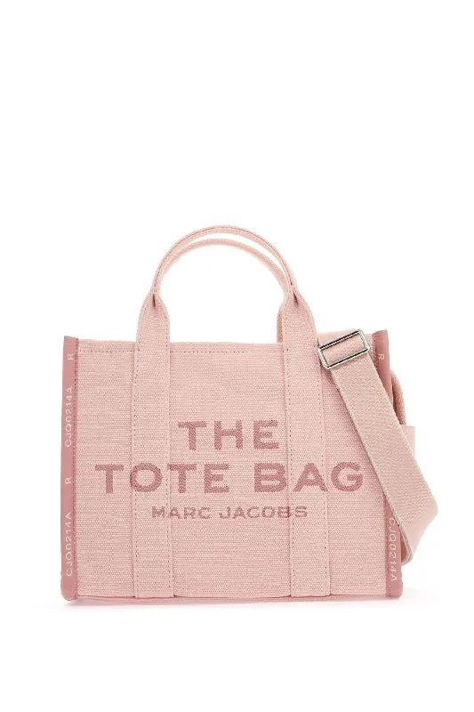 Tote Bag with Adjustable Shoulder Strap in Olive Green for Comfortable CarryingMetallic Tote Bag in Rose Gold with Chain Handles for a Glamorous Night OutMarc Jacobs Women's The Jacquard Medium Tote Bag