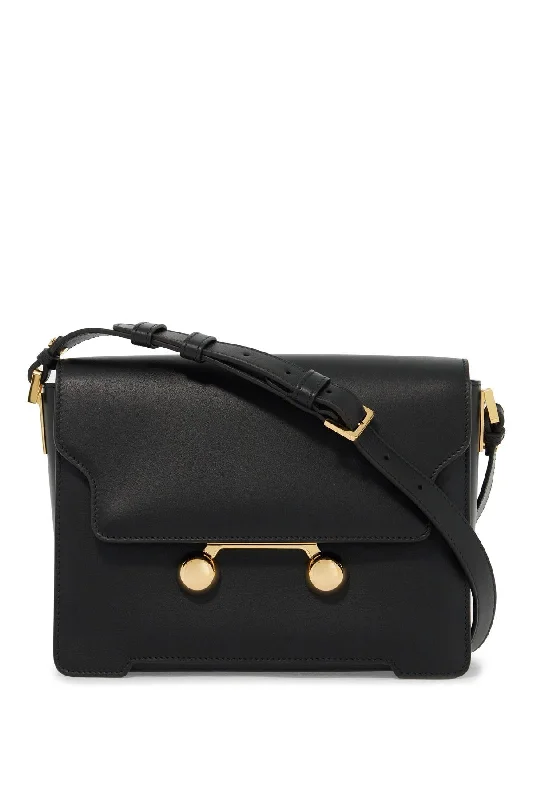 Embroidered Denim Shoulder Bag in Blue for a Vintage VibeMarni Medium Trunkaroo Shoulder Bag