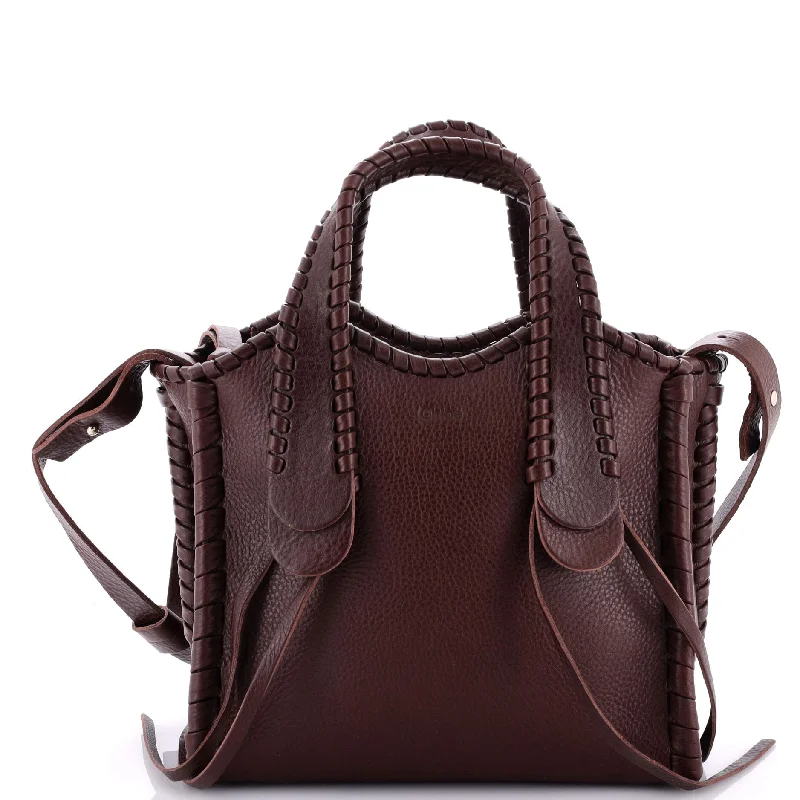Tote Bag with RFID - Blocking Pocket in Black for Protecting Your Cards and InformationMony Tote Leather Medium
