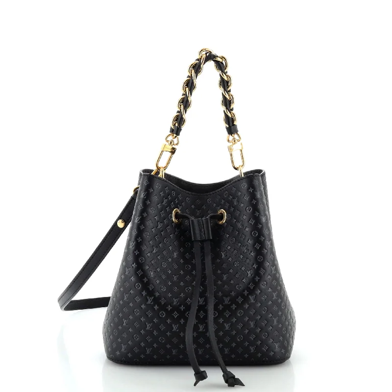 NeoNoe Handbag Nano Monogram Leather BB
