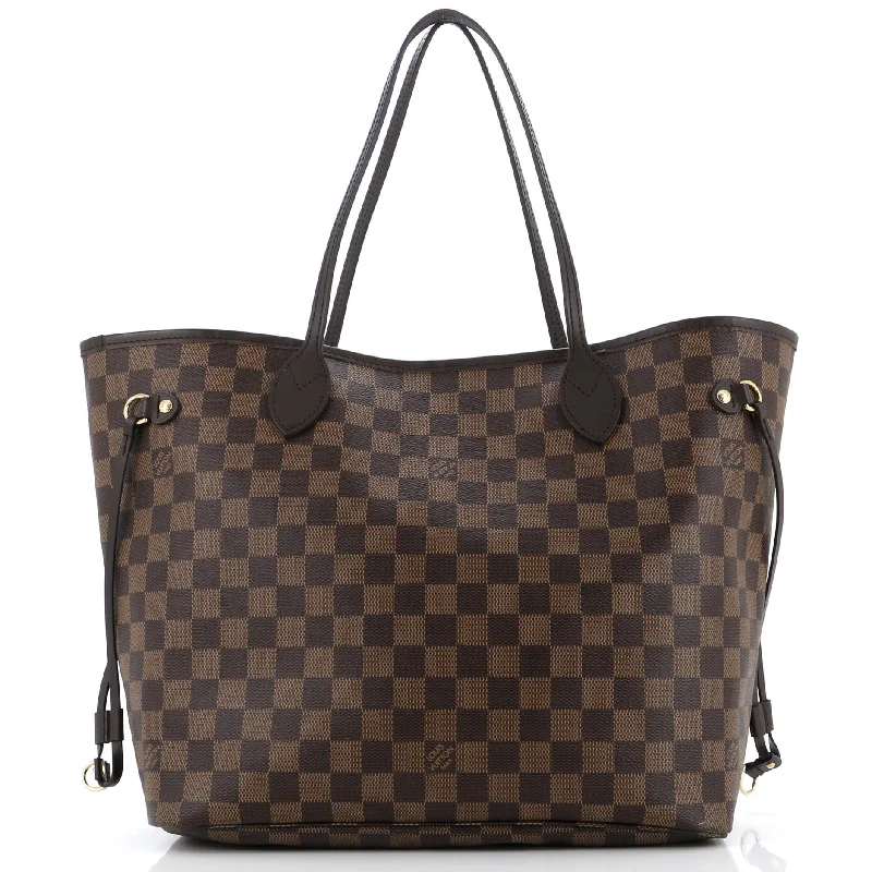 Geometric - Printed Tote Bag in Multicolor for a Contemporary and Trendy OutfitNeverfull NM Tote Damier MM Geometric - Printed Tote Bag in Multicolor for a Contemporary and Trendy OutfitNeverfull NM Tote Damier MM