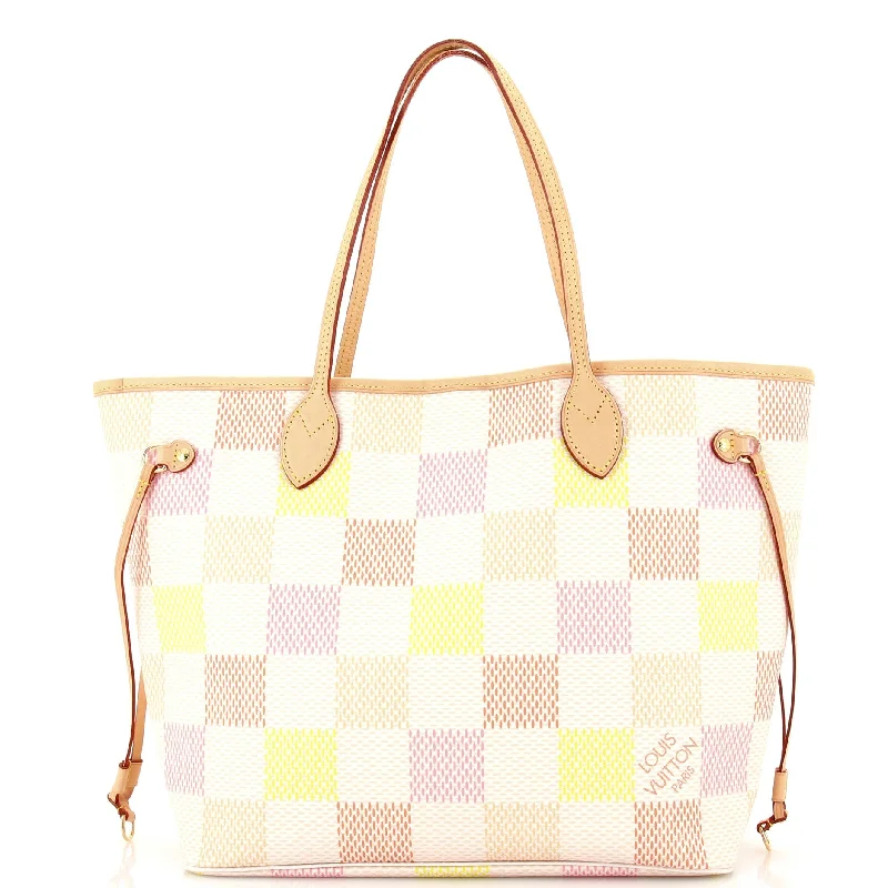 Monogrammed Tote Bag in Brown Leather with Personalized Initials for a Custom and Elegant TouchNeverfull NM Tote Limited Edition Damierlicious Giant MM Monogrammed Tote Bag in Brown Leather with Personalized Initials for a Custom and Elegant TouchNeverfull NM Tote Limited Edition Damierlicious Giant MM