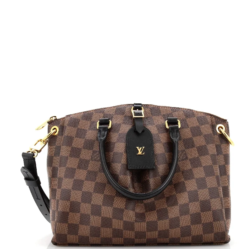 Women's Tote Bag with Zipper Closure in Red for Secure StorageOdeon Tote Damier PM Women's Tote Bag with Zipper Closure in Red for Secure StorageOdeon Tote Damier PM