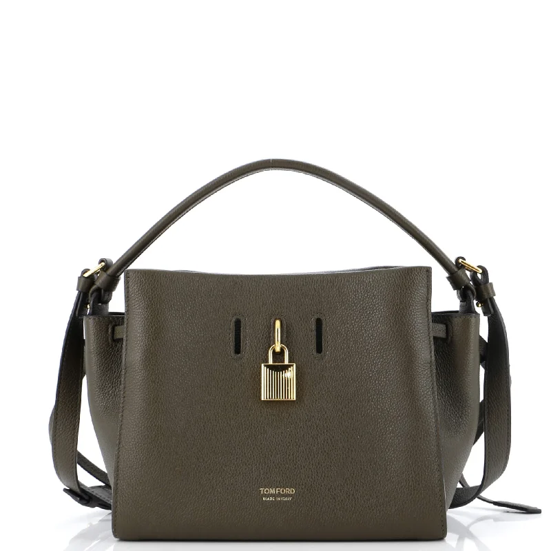 Suede Shoulder Bag in Pink with Tassel Accents for Casual OutingsQuilted Shoulder Bag in Cream for a Classic and Elegant LookPadlock Top Handle Bag Leather Small