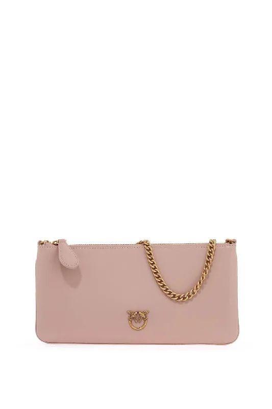 Quilted Shoulder Bag in Cream for a Classic and Elegant LookPinko Shoulder Bag
