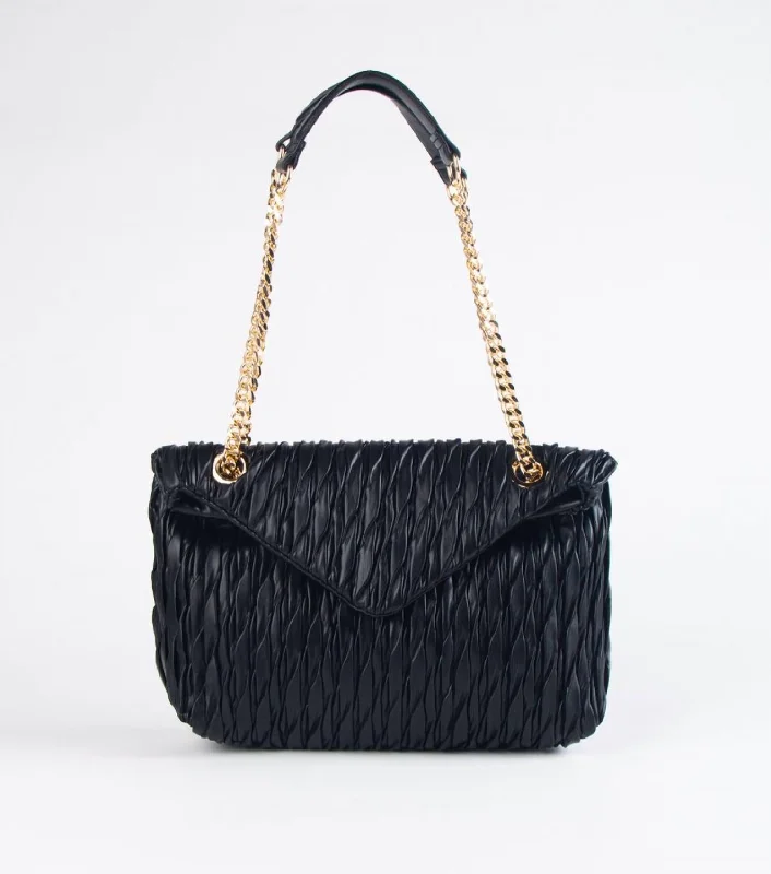 Tote Bag with RFID - Blocking Pocket in Black for Protecting Your Cards and InformationLinen Tote Bag in Natural Beige with Braided Details for a Rustic Summer EnsemblePleated Nappa Chain Strap Bag In Black Tote Bag with RFID - Blocking Pocket in Black for Protecting Your Cards and InformationLinen Tote Bag in Natural Beige with Braided Details for a Rustic Summer EnsemblePleated Nappa Chain Strap Bag In Black