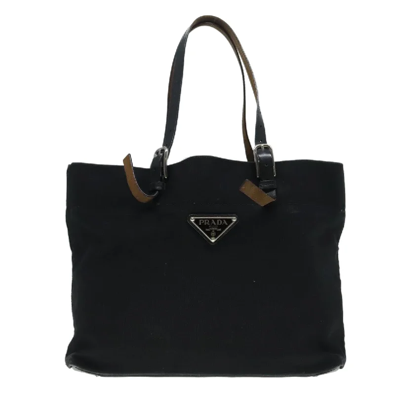 Large Capacity Genuine Leather Women's Tote Bag in Black for Work and CommutingOversized Jute Tote Bag in Natural Color with Rope Handles for a Beach VacationPrada  Canvas Tote Bag (Pre-Owned)