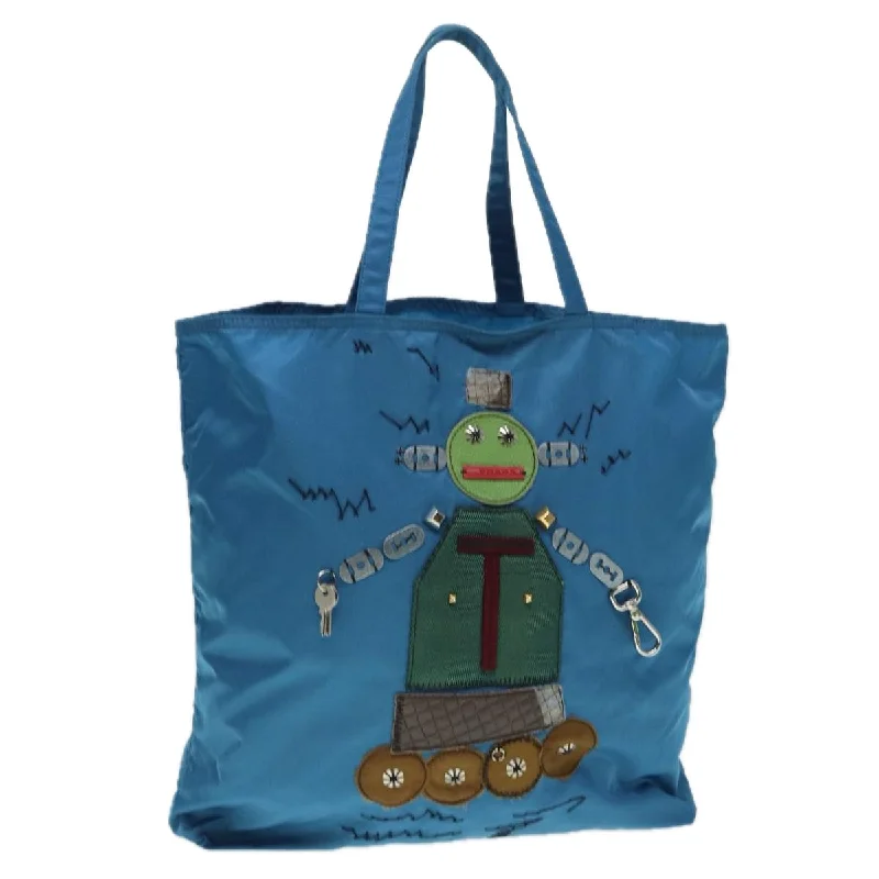 Geometric - Printed Tote Bag in Multicolor for a Contemporary and Trendy OutfitGeometric - Printed Tote Bag in Multicolor for a Contemporary and Trendy OutfitPrada Robot  Synthetic Tote Bag (Pre-Owned)