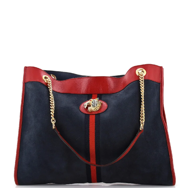 Women's Tote Bag with Magnetic Closure in Orange for Easy Access on the GoRajah Chain Tote Suede Large Women's Tote Bag with Magnetic Closure in Orange for Easy Access on the GoRajah Chain Tote Suede Large