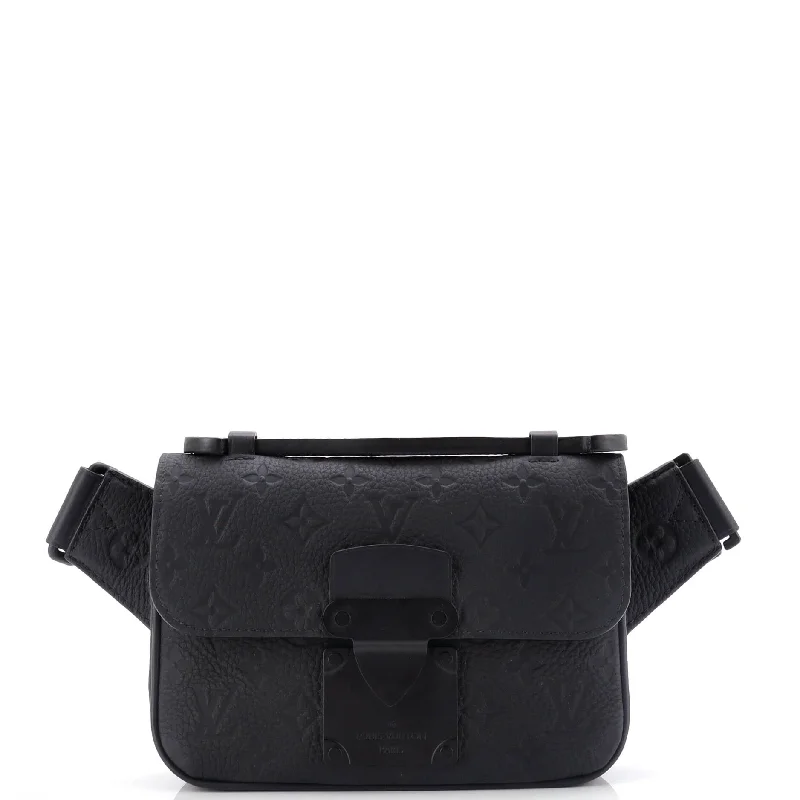 Pvc Shoulder Bag in Clear with Glitter for a Fun and Modern LookS Lock Sling Bag Monogram Taurillon Leather Pvc Shoulder Bag in Clear with Glitter for a Fun and Modern LookS Lock Sling Bag Monogram Taurillon Leather