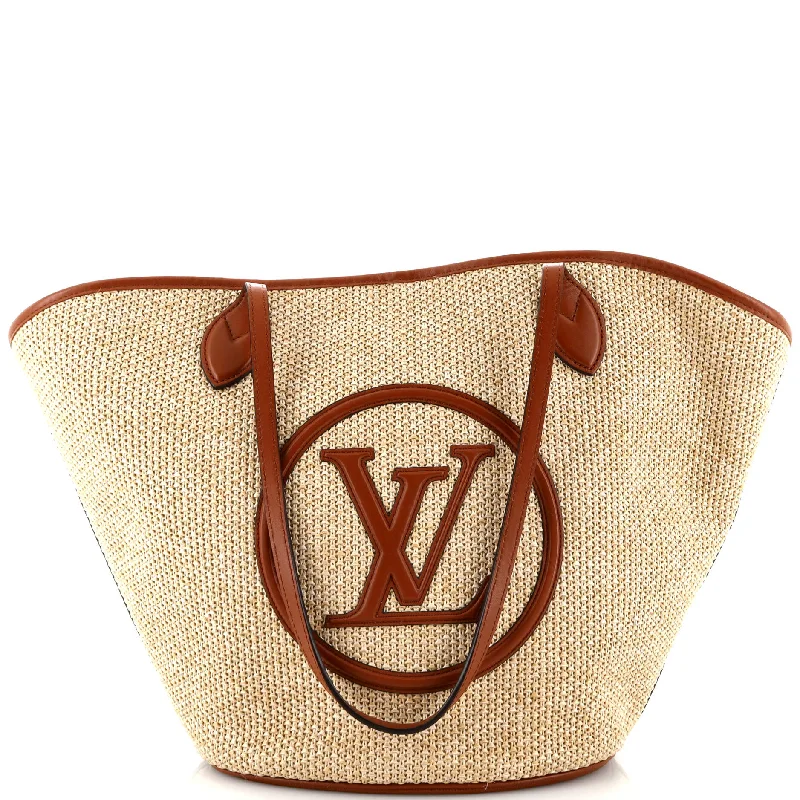 Metallic Tote Bag in Rose Gold with Chain Handles for a Glamorous Night OutSaint Jacques NM Handbag Raffia and Leather