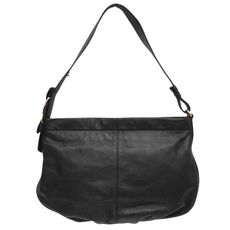 Large Capacity Genuine Leather Women's Tote Bag in Black for Work and CommutingSalvatore Ferragamo Vara  Leather Shopper Bag (Pre-Owned)