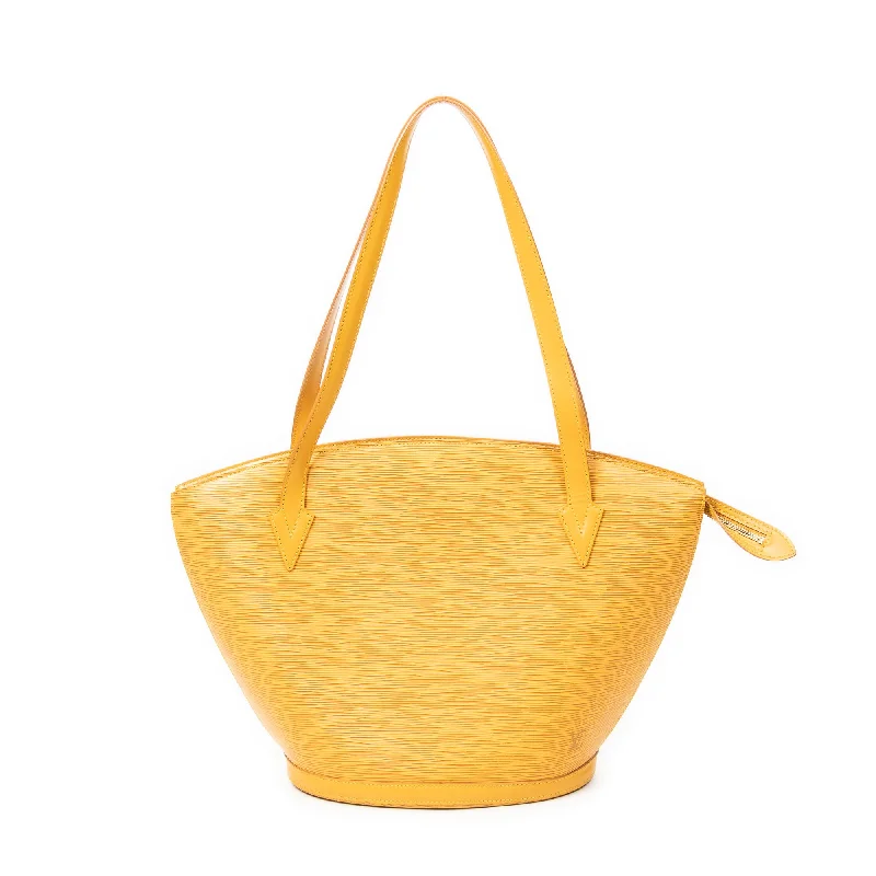 Quilted Tote Bag in Cream with Silver Hardware for a Classic and Sophisticated StyleSt-Jacques Shopping GM