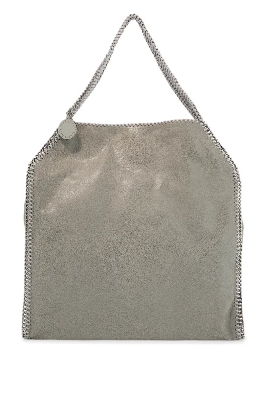 Oversized Jute Tote Bag in Natural Color with Rope Handles for a Beach VacationQuilted Tote Bag in Cream with Silver Hardware for a Classic and Sophisticated StyleStella Mccartney Women's Large Falabella Tote Bag