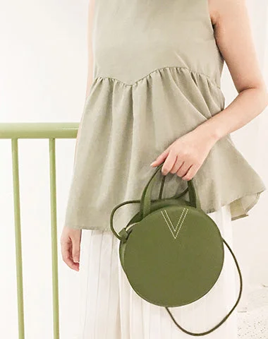 Women's Waterproof Nylon Shoulder Bag in Green for HikingStylish LEATHER WOMENs Circle Handbags Round SHOULDER BAGs Purse FOR WOMEN Women's Waterproof Nylon Shoulder Bag in Green for HikingStylish LEATHER WOMENs Circle Handbags Round SHOULDER BAGs Purse FOR WOMEN