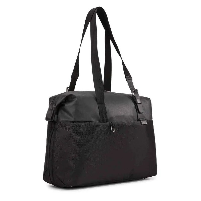 Embroidered Tote Bag in Beige with Floral Motifs for a Boho - Chic VibeThule Spira Horizontal Tote 20L | Black