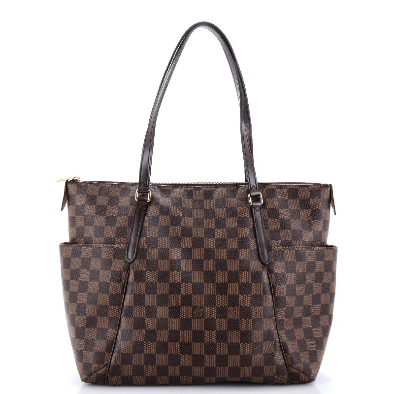 Waterproof Tote Bag in Yellow for Outdoor Activities in Wet WeatherTotally Handbag Damier MM