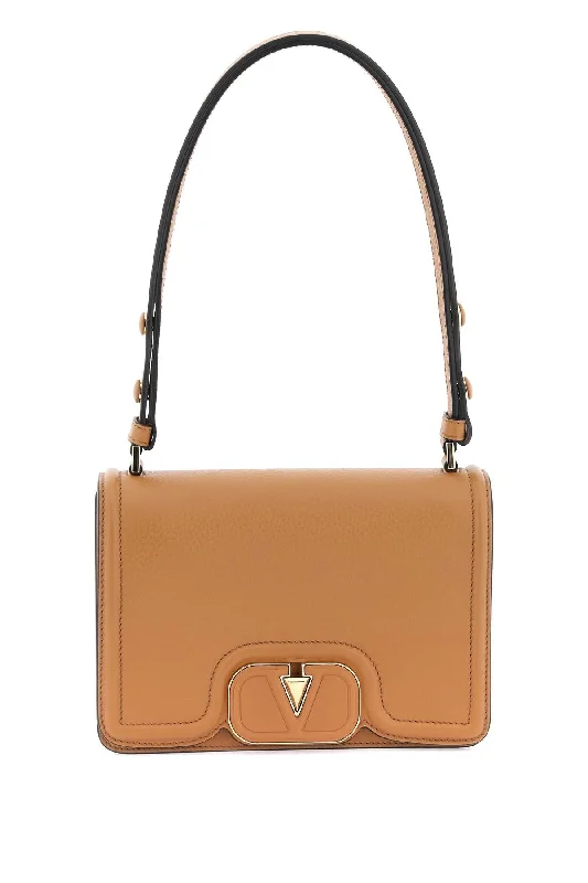 Quilted Shoulder Bag in Cream for a Classic and Elegant LookValentino Garavani Shoulder Bag With Vlogovlogo