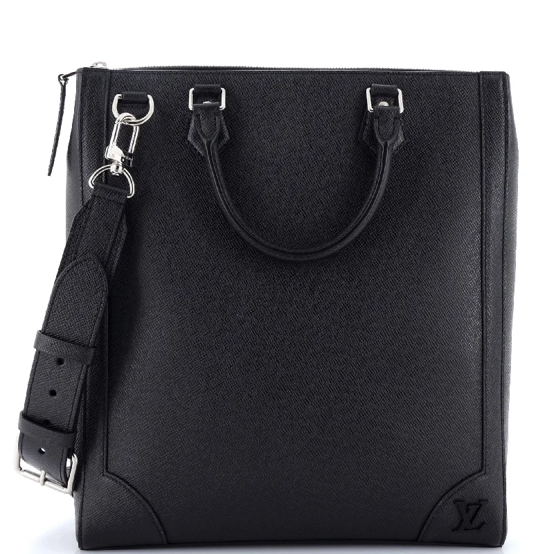 Large Capacity Genuine Leather Women's Tote Bag in Black for Work and CommutingVertical Tote Taiga Leather Large Capacity Genuine Leather Women's Tote Bag in Black for Work and CommutingVertical Tote Taiga Leather
