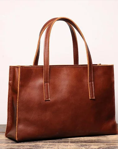 Large Capacity Genuine Leather Women's Tote Bag in Black for Work and CommutingGeometric - Printed Tote Bag in Multicolor for a Contemporary and Trendy OutfitVintage Mens Womens Leather Large Brown Tote Handbag Shoulder Tote Purse Tote Bag For Men