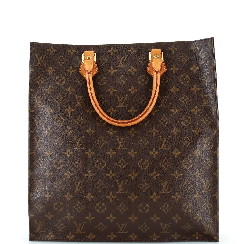 Monogrammed Tote Bag in Brown Leather with Personalized Initials for a Custom and Elegant TouchVintage Sac Plat Bag Monogram Canvas Monogrammed Tote Bag in Brown Leather with Personalized Initials for a Custom and Elegant TouchVintage Sac Plat Bag Monogram Canvas