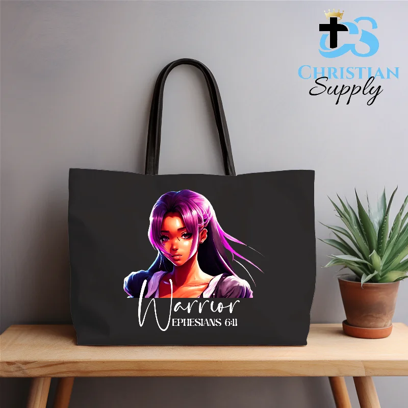 Geometric - Printed Tote Bag in Multicolor for a Contemporary and Trendy OutfitWarrior 5 Tote Bag