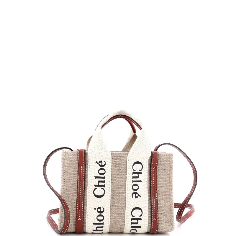 Tote Bag with RFID - Blocking Pocket in Black for Protecting Your Cards and InformationWoody Convertible Tote Canvas with Leather Mini Tote Bag with RFID - Blocking Pocket in Black for Protecting Your Cards and InformationWoody Convertible Tote Canvas with Leather Mini