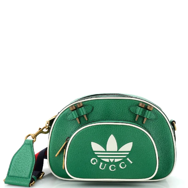 Women's Canvas Shoulder Bag in Navy with Striped Pattern for Beach Tripsx adidas Messenger Shoulder Bag Leather Medium