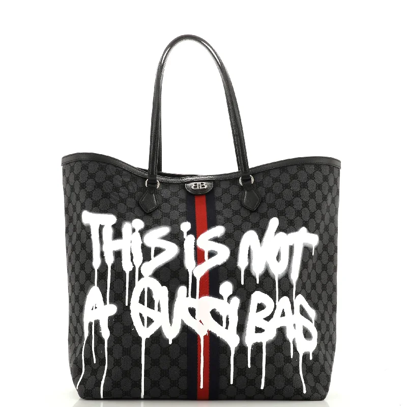 Geometric - Printed Tote Bag in Multicolor for a Contemporary and Trendy Outfitx Gucci The Hacker Project Tote Graffiti BB Canvas Large Geometric - Printed Tote Bag in Multicolor for a Contemporary and Trendy Outfitx Gucci The Hacker Project Tote Graffiti BB Canvas Large