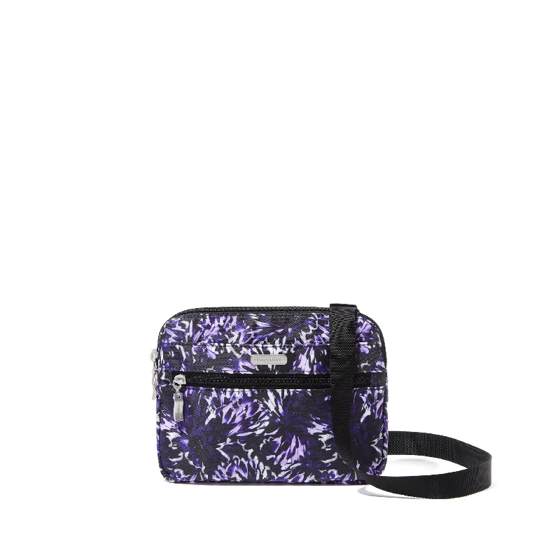 Women's Crossbody Bag with Chain Strap in Gold for a Glamorous Touchbaggallini Double Zip Medium Crossbody Women's Crossbody Bag with Chain Strap in Gold for a Glamorous Touchbaggallini Double Zip Medium Crossbody