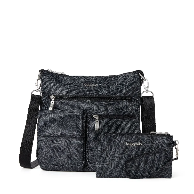 Women's Crossbody Bag with Magnetic Closure in White for Quick Accessbaggallini Women's Modern Everywhere Slim Crossbody Bag with RFID Wristlet Women's Crossbody Bag with Magnetic Closure in White for Quick Accessbaggallini Women's Modern Everywhere Slim Crossbody Bag with RFID Wristlet