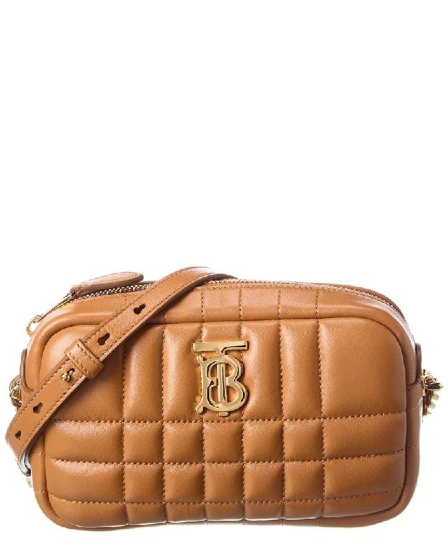 Women's Crossbody Bag with Zippered Pocket on the Back in Red for SecurityBurberry Lola Mini Leather Camera Bag Women's Crossbody Bag with Zippered Pocket on the Back in Red for SecurityBurberry Lola Mini Leather Camera Bag