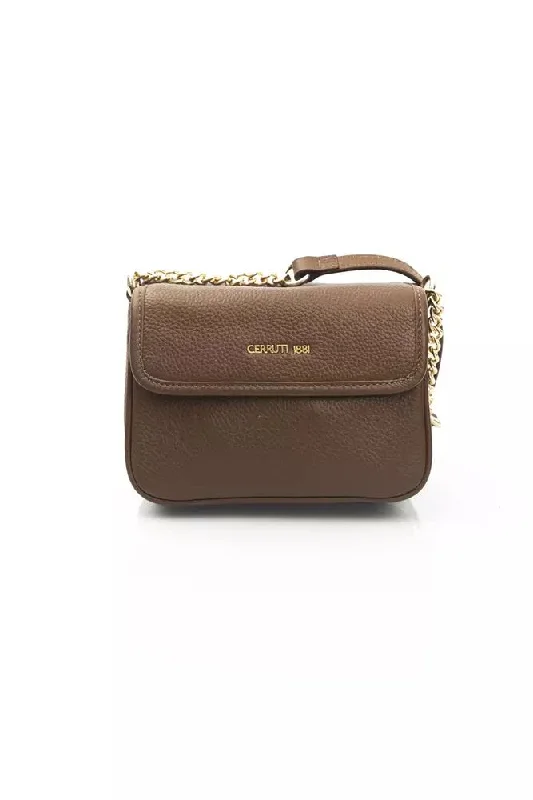 Women's Crossbody Bag with RFID - Blocking Pocket in Black for Safe TravelCerruti 1881 Elegant Double Pocket Leather Crossbody Women's Bag Women's Crossbody Bag with RFID - Blocking Pocket in Black for Safe TravelCerruti 1881 Elegant Double Pocket Leather Crossbody Women's Bag