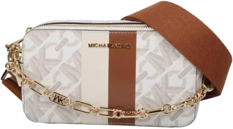 Women's Crossbody Bag with Adjustable Strap in Orange for Customizable ComfortJet Set Small Double Zip Camera Chain Xbody Bag In Vanilla/luggage Women's Crossbody Bag with Adjustable Strap in Orange for Customizable ComfortJet Set Small Double Zip Camera Chain Xbody Bag In Vanilla/luggage