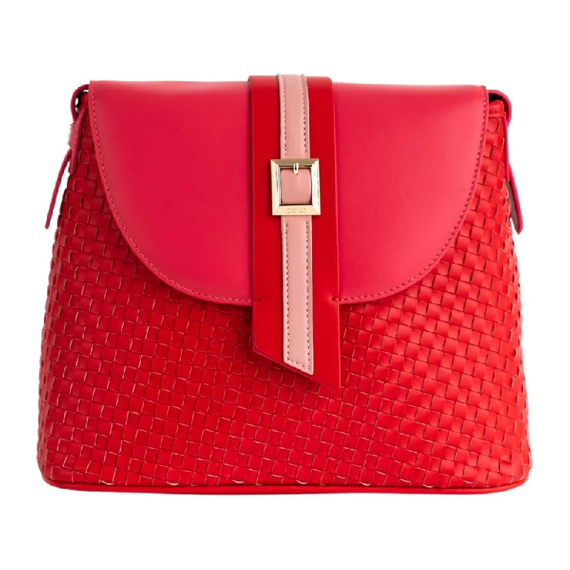 Geometric - Printed PVC Crossbody Bag in Multicolor for Trendy Street StyleKate