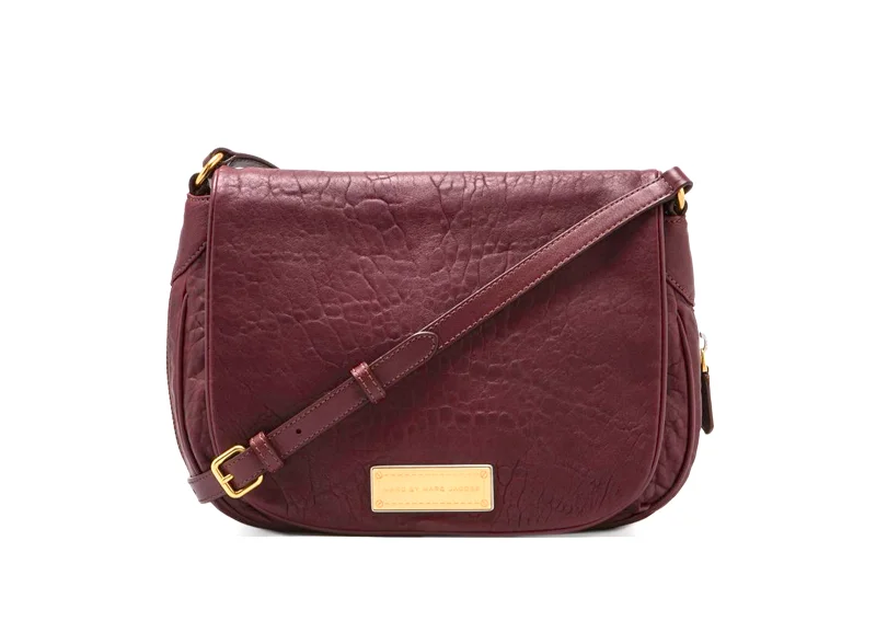Women's Crossbody Bag with Adjustable Strap in Orange for Customizable ComfortMarc Jacobs Women's Pebbled Leather Messenger Crossbody Bag