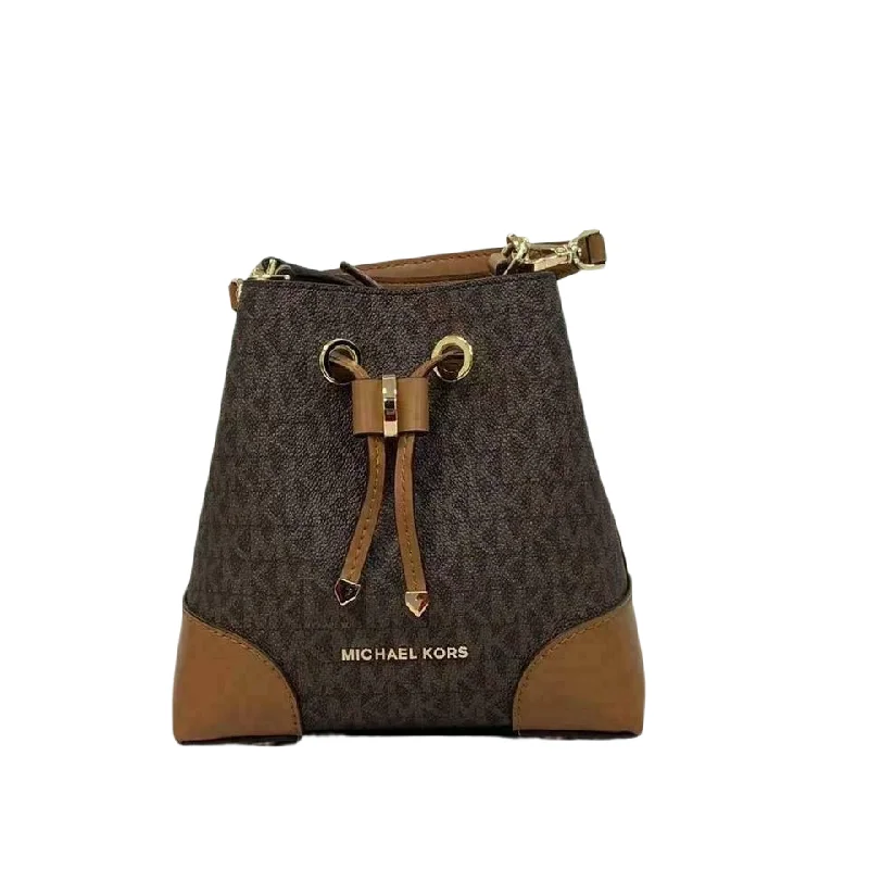 Women's Mini Crossbody Bag in Pink Velvet with Rhinestone Accents for Girls' Nights OutMichael Kors Mercer Gallery XS Convertible Bucket MK Signature Crossbody Bag Women's Mini Crossbody Bag in Pink Velvet with Rhinestone Accents for Girls' Nights OutMichael Kors Mercer Gallery XS Convertible Bucket MK Signature Crossbody Bag