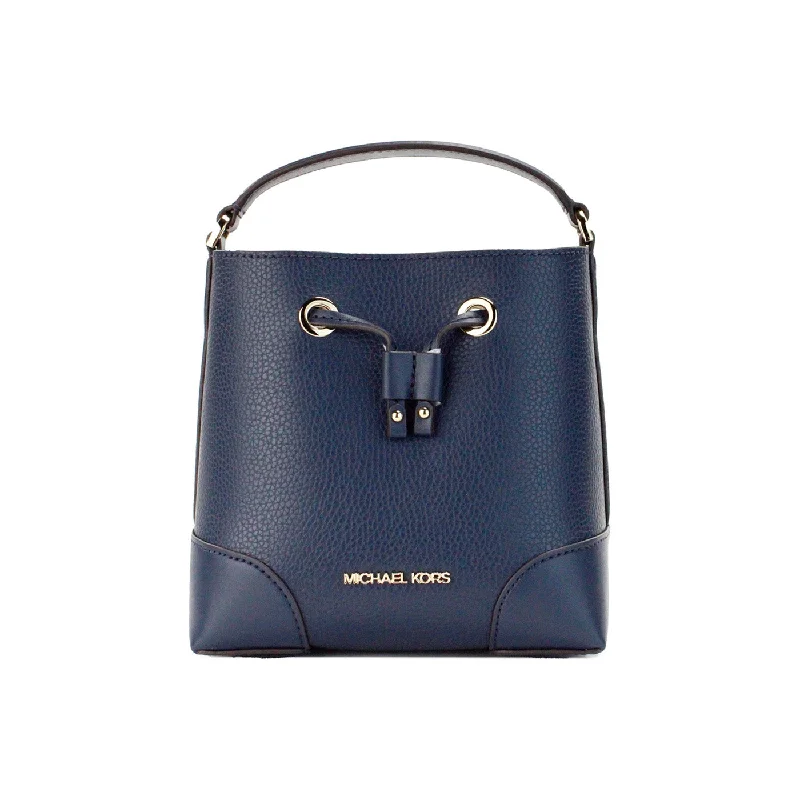 Women's Crossbody Bag with RFID - Blocking Pocket in Black for Safe TravelMichael Kors Mercer Small Navy Pebbled Leather Bucket Crossbody Bag Women's Purse Women's Crossbody Bag with RFID - Blocking Pocket in Black for Safe TravelMichael Kors Mercer Small Navy Pebbled Leather Bucket Crossbody Bag Women's Purse