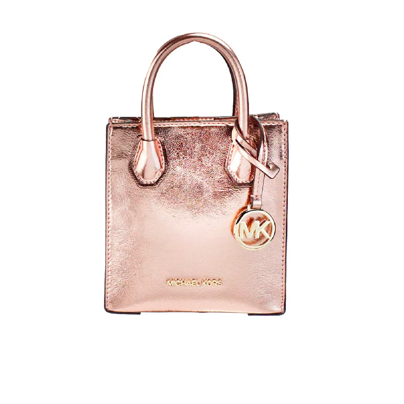 Geometric - Printed PVC Crossbody Bag in Multicolor for Trendy Street StyleMichael Kors Mercer XS Primrose Metallic North South Shopper Crossbody Women's Bag Geometric - Printed PVC Crossbody Bag in Multicolor for Trendy Street StyleMichael Kors Mercer XS Primrose Metallic North South Shopper Crossbody Women's Bag