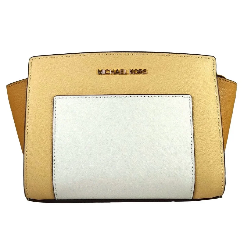 Large Faux Leather Crossbody Bag in Brown with Tassel Details for Casual TravelMichael Kors Selma Pocket Messenger Large Faux Leather Crossbody Bag in Brown with Tassel Details for Casual TravelMichael Kors Selma Pocket Messenger