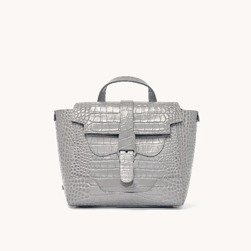 Women's Crossbody Bag with Magnetic Closure in White for Quick AccessMidi Maestra Bag - Dragon
