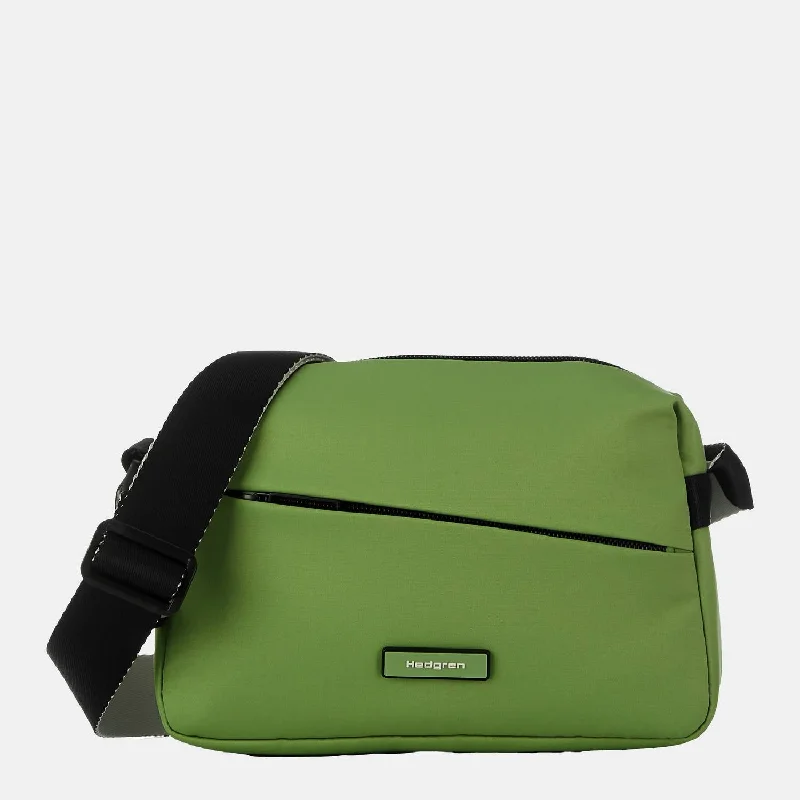 Geometric - Printed PVC Crossbody Bag in Multicolor for Trendy Street StyleNeutron Small Crossbody In Cedar Green