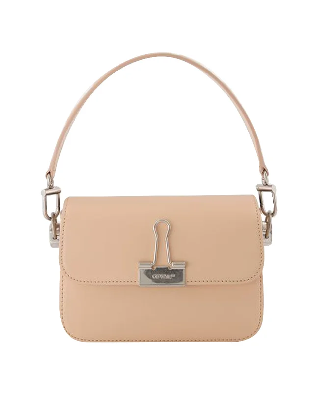 Women's Small Leather Crossbody Bag in Black with Gold Hardware for Evening PartiesPlain Binder S Crossbody - Off White - Peach/Orange - Leather Women's Small Leather Crossbody Bag in Black with Gold Hardware for Evening PartiesPlain Binder S Crossbody - Off White - Peach/Orange - Leather