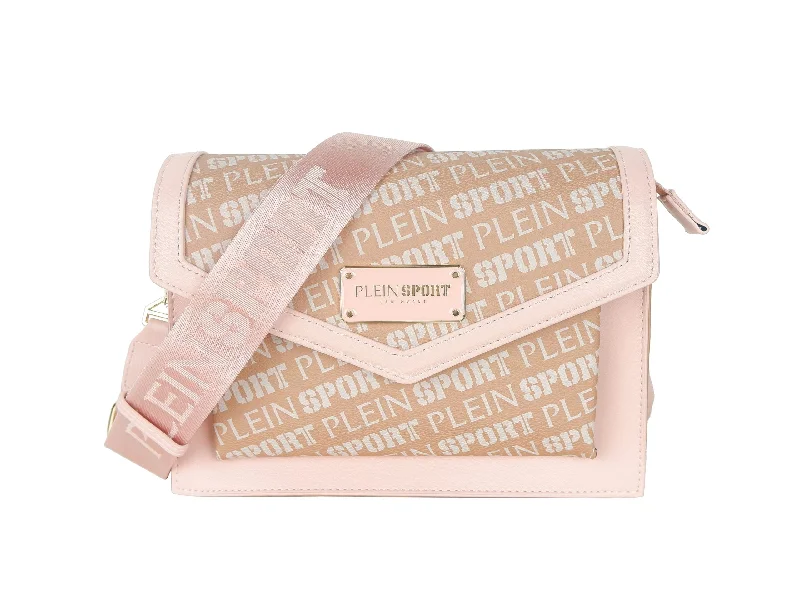 Women's Crossbody Bag with Adjustable Strap in Orange for Customizable ComfortPlein Sport Polyamide Crossbody Women's Bag