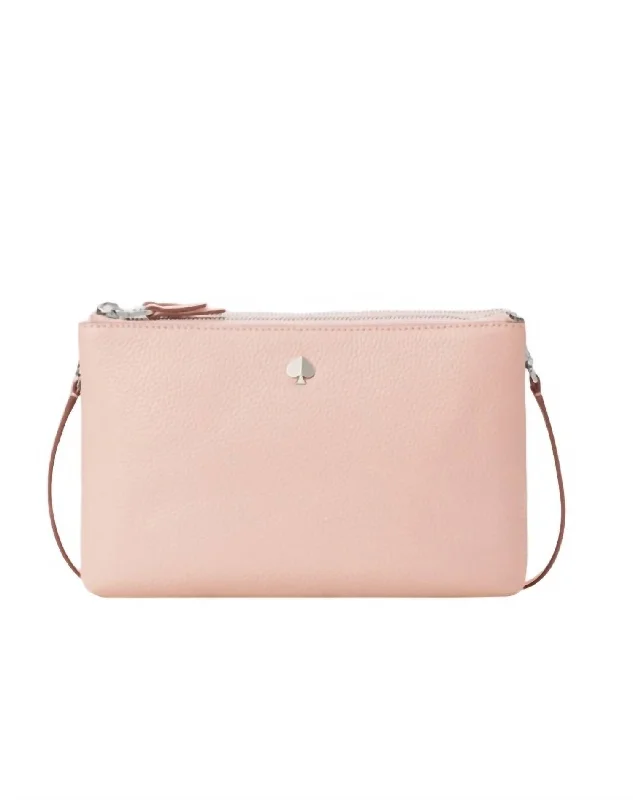 Women's Crossbody Bag with Zippered Pocket on the Back in Red for SecurityPolly Medium Double Gusset Crossbody In Flapper Pink Women's Crossbody Bag with Zippered Pocket on the Back in Red for SecurityPolly Medium Double Gusset Crossbody In Flapper Pink
