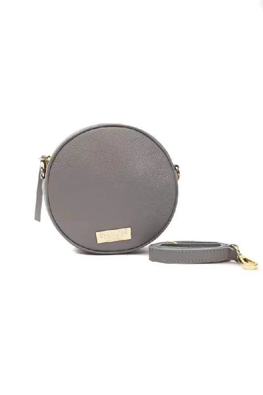 Women's Crossbody Bag with RFID - Blocking Pocket in Black for Safe TravelPompei Donatella Chic Leather Oval Crossbody Women's Bag Women's Crossbody Bag with RFID - Blocking Pocket in Black for Safe TravelPompei Donatella Chic Leather Oval Crossbody Women's Bag