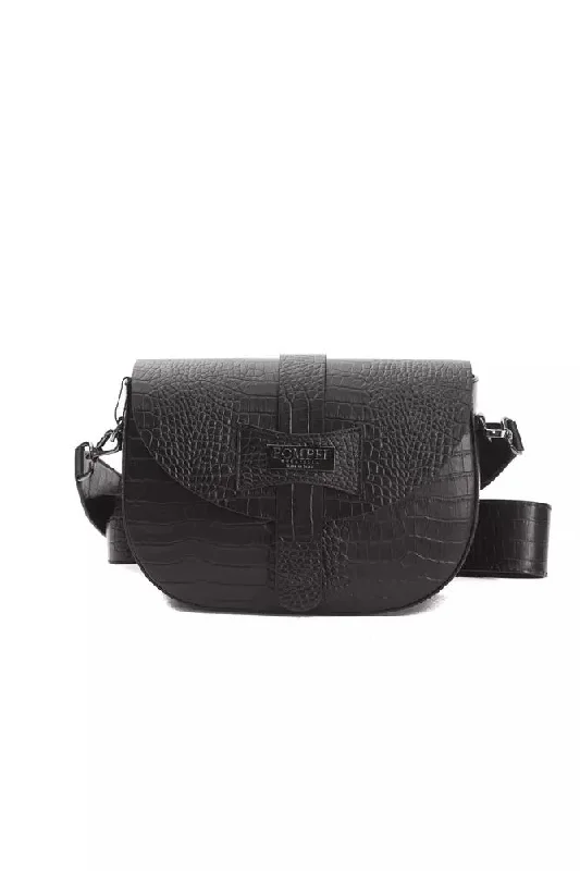 Women's Crossbody Bag with Magnetic Closure in White for Quick AccessPompei Donatella Elegant Croc-Effect Leather Crossbody Women's Bag Women's Crossbody Bag with Magnetic Closure in White for Quick AccessPompei Donatella Elegant Croc-Effect Leather Crossbody Women's Bag
