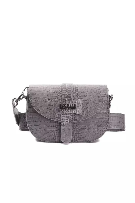 Embroidered Silk Crossbody Bag in Purple for Formal Events and WeddingsPompei Donatella Elegant Crocodile-Print Leather Crossbody Women's Bag Embroidered Silk Crossbody Bag in Purple for Formal Events and WeddingsPompei Donatella Elegant Crocodile-Print Leather Crossbody Women's Bag