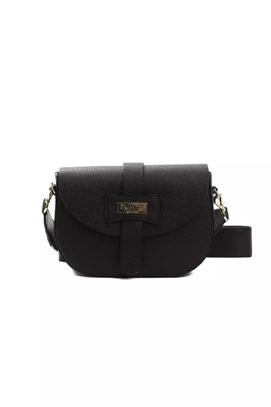 Women's Crossbody Bag with Chain Strap in Gold for a Glamorous TouchPompei Donatella Elegant Leather Crossbody Women's Bag Women's Crossbody Bag with Chain Strap in Gold for a Glamorous TouchPompei Donatella Elegant Leather Crossbody Women's Bag